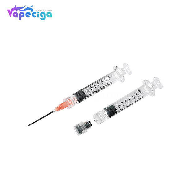 LTQ Vapor Luer Lock Glass Syringe Details