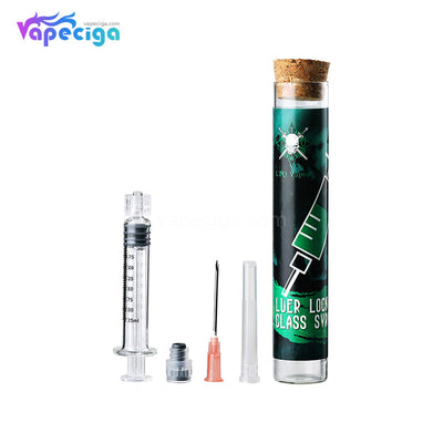 LTQ Vapor Luer Lock Glass Syringe 2.0ml