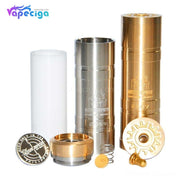 Masterpiece Style 18650 / 20700 Mech Mod Kit with Warhead Style RDA