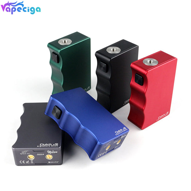Mike Vapes & DOVPO & Signature Mods Clutch X18 Mechanical Vape Box Mod