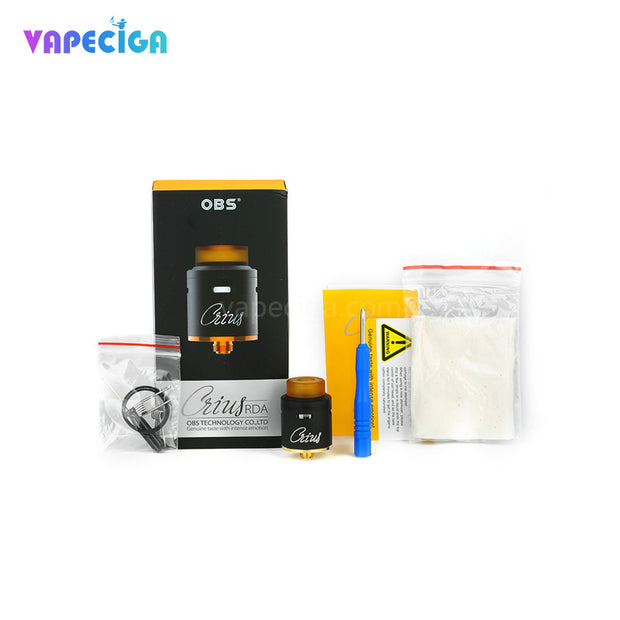 OBS Crius RDA Package Contents