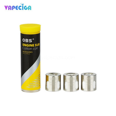 OBS Engine Sub Replacement Sub Ohm Coil 3PCs