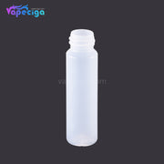 PET Semi-transparent Dropper Bottle 20ml with Black / White Cap 5PCs