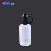 PET Semi-transparent Dropper Bottle 30ml with Black / Blue Cap 5PCs