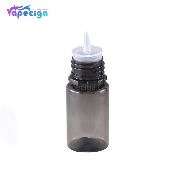 PE Semi-transparent Black Dropper Bottle 30ml 5PCs