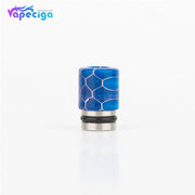 REEVAPE AS104S Straight Resin + Stainless Steel 510 Drip Tip with Single Washer - Blue