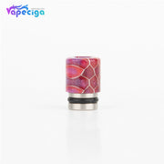 REEVAPE AS104S Straight Resin + Stainless Steel 510 Drip Tip with Single Washer - Red