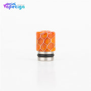 REEVAPE AS104S Straight Resin + Stainless Steel 510 Drip Tip with Single Washer - Orange