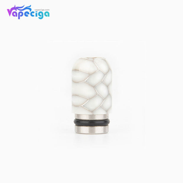 REEVAPE AS106S Resin + White Stainless Steel 510 Drip Tip