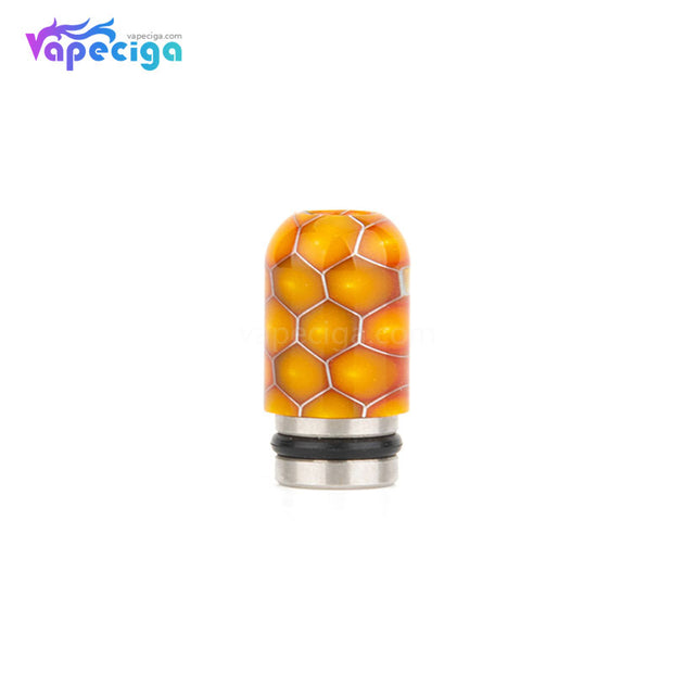 REEVAPE AS106S Resin + Orange Stainless Steel 510 Drip Tip