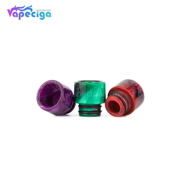 REEVAPE AS115 Resin 510 Drip Tip 3 Colors Display