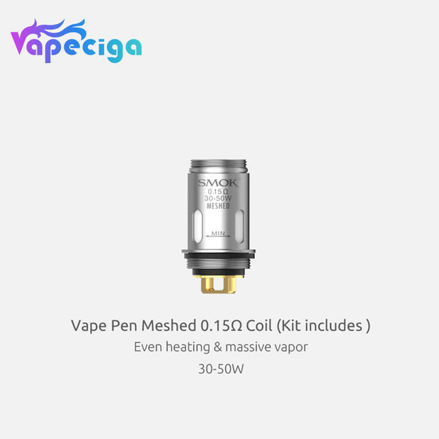 SMOK Replacement Coil Head for SMOK Vape Pen V2 Kit 5PCS