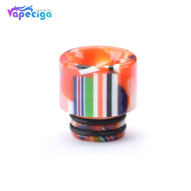 Resin 510 Flag Drip Tip 3 Optional Colors