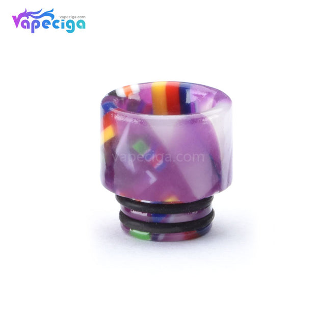 Resin 510 Flag Drip Tip 3 Optional Colors