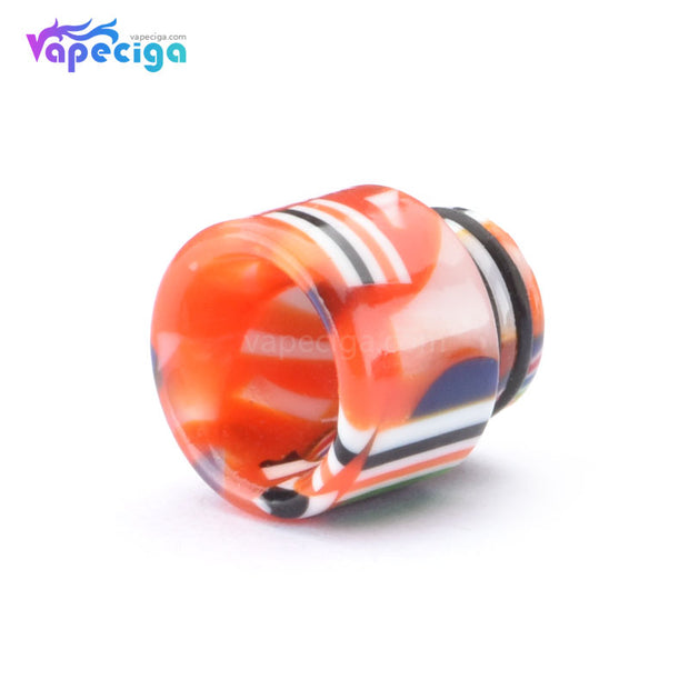 Resin 510 Flag Drip Tip 3 Optional Colors