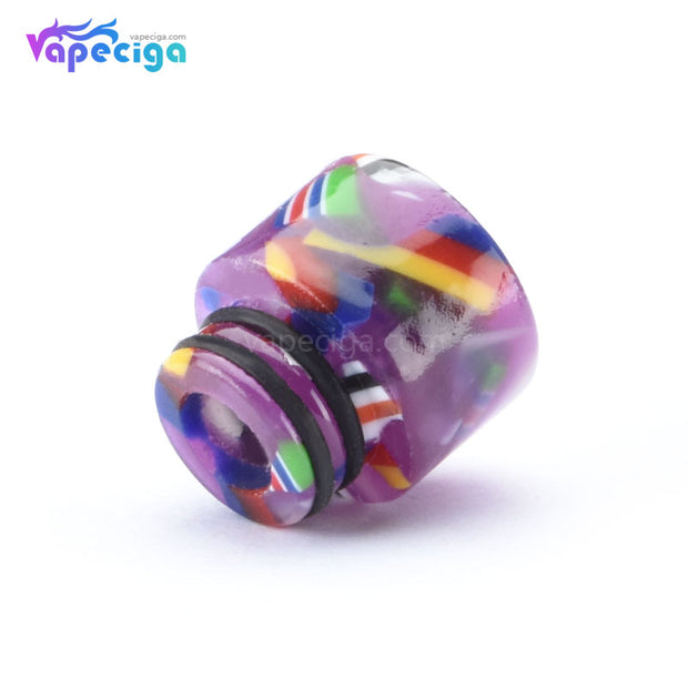 Resin 510 Flag Drip Tip 3 Optional Colors