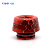 Resin 810 Drip Tip 4PCs Red