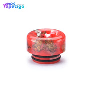 Resin 810 Drip Tip with Oil-splash Mesh Red