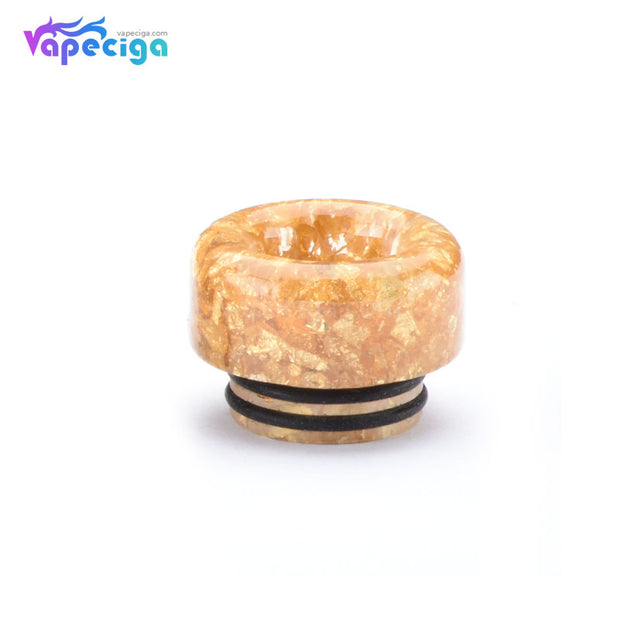 Resin 810 Drip Tip with Oil-splash Mesh Gold