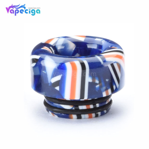 Resin 810 Flag Drip Tip Blue