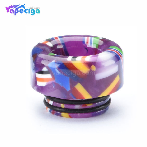 Resin 810 Flag Drip Tip Purple