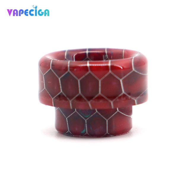 Resin Bare 810 Drip Tip 4PCs Red