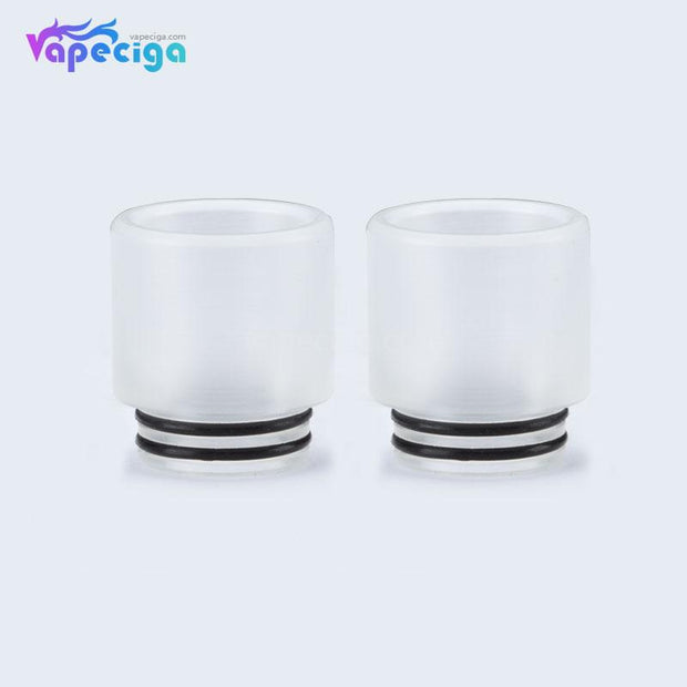 Resin Cool 810 Drip Tip with Large Bore Transparent