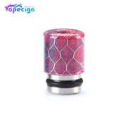 Resin + Stainless Steel Honeycomb 510 Drip Tip with Single Washer