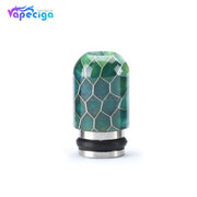 Resin + Stainless Steel Honeycomb Poland 510 Drip Tip Real Shots