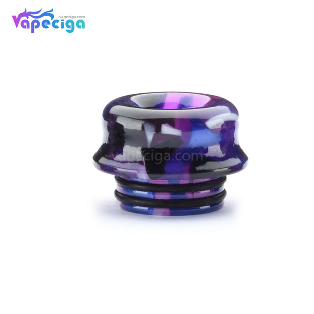 Resin Van Gogh 810 Curved Drip Tip Real Shots