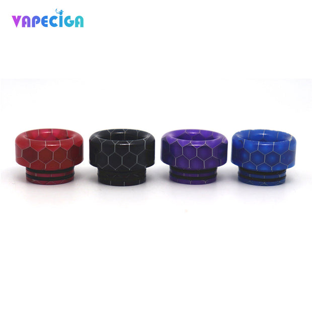 Resin Wide Bore 810 Drip Tip 4PCs