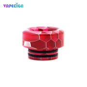 Resin Wide Bore 810 Drip Tip 4PCs Red