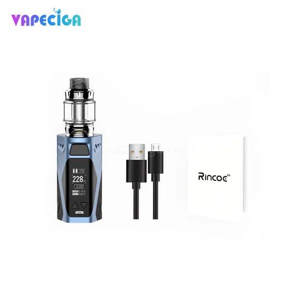 Rincoe Manto X TC Box Mod Kit Package Includes