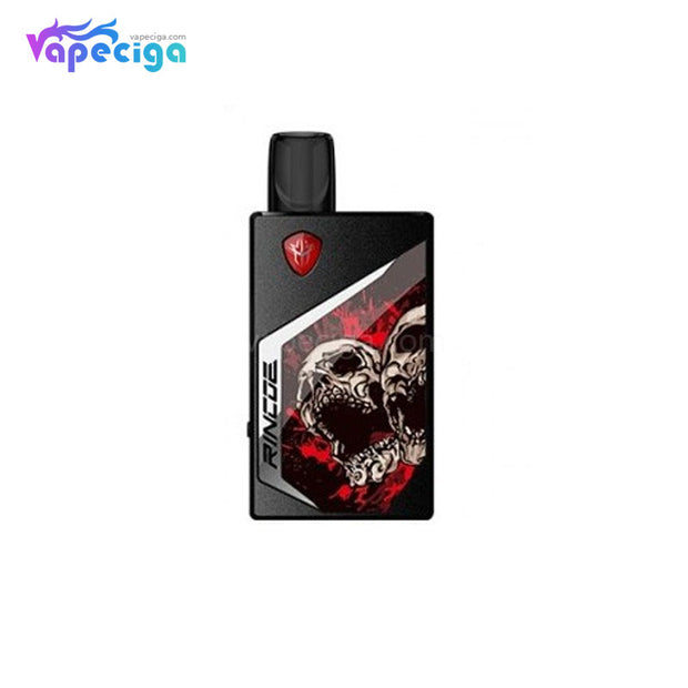 Rincoe Tix Vape Pod System Starter Kit Blazing Skull