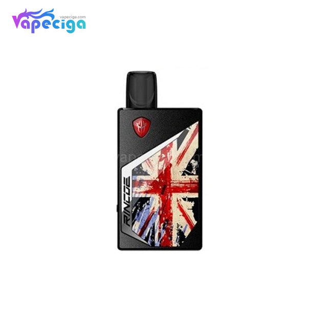 Rincoe Tix Vape Pod System Starter Kit UK Flag