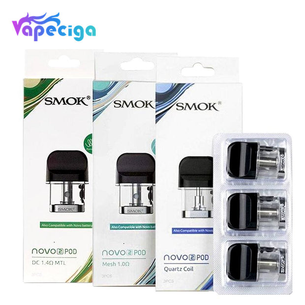 SMOK Novo 2 Replacement Pod Cartridge 2ml 3pcs