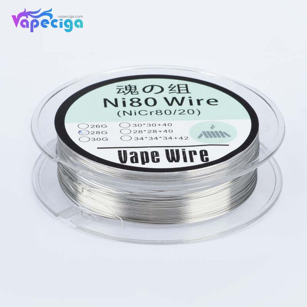 ST Ni80 Vape Wire 26G / 28G / 30G 10m