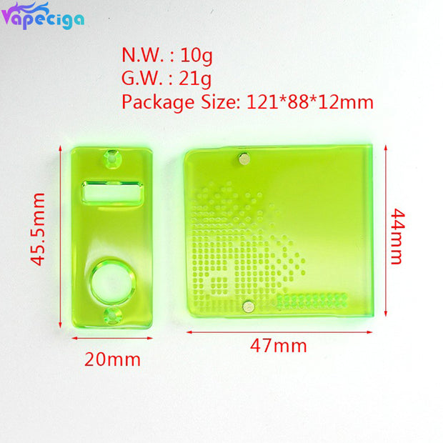 SXK Delro Style AIO Mod Kit Replacement Door Cover Panel Plate 5*2pcs