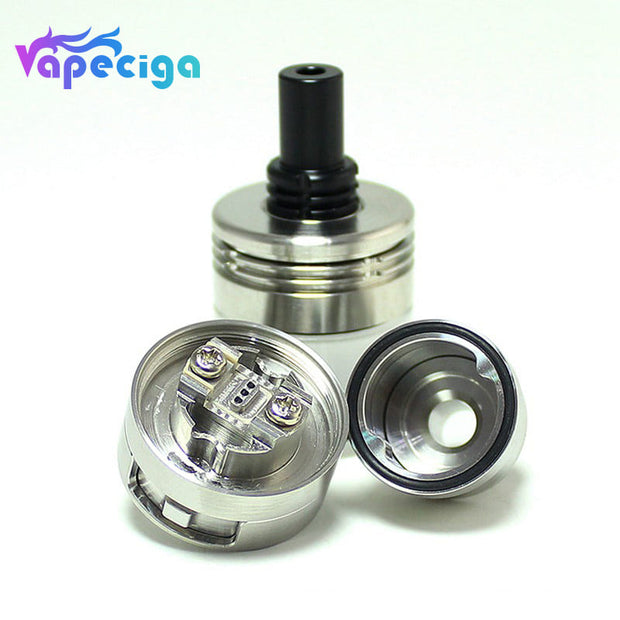SXK Experiment 3 V3 Style MTL RTA 316 Stainless Steel, 2.5ml, 22mm