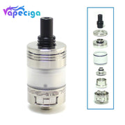 SXK Experiment 3 V3 Style MTL RTA 316 Stainless Steel, 2.5ml, 22mm