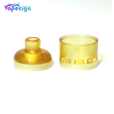 SXK Replacement PEI Top Cap + Drip Tip + Tank Tube for Hussar V1.5 RTA