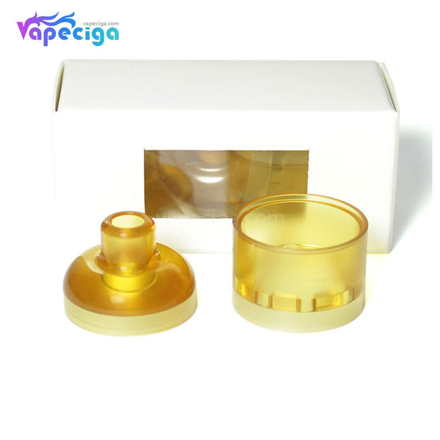 SXK Replacement PEI Top Cap + Drip Tip + Tank Tube for Hussar V1.5 RTA