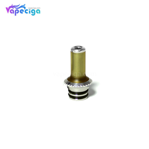 SXK Stainless Steel + PEI 510 Drip Tip for NOI Style RTA Yellow