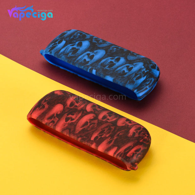 Silicone Protective Case with Skull Pattern for IQOS 3.0 - Display