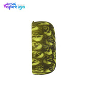 Silicone Protective Case with Skull Pattern for IQOS 3.0 - Green Skull