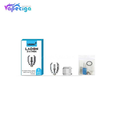 Smoant Ladon AIO Replacement 2-in-1 RBA Coil Head Package