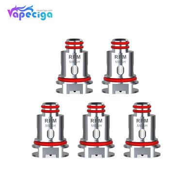 Smok RPM 40 Replacement Coil Head 0.3 / 0.4 / 0.6 / 0.8 / 1.0 / 1.2ohm 5PCs