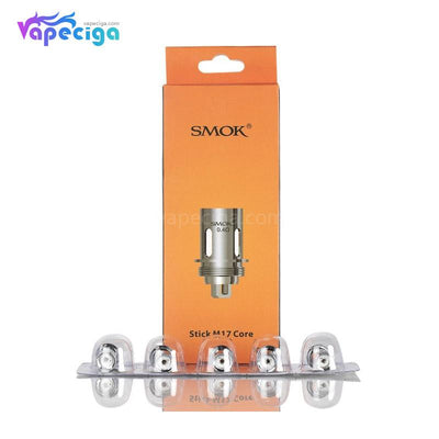 Smok Stick M17 Replacement Coil Head 0.4ohm 5PCs Silver