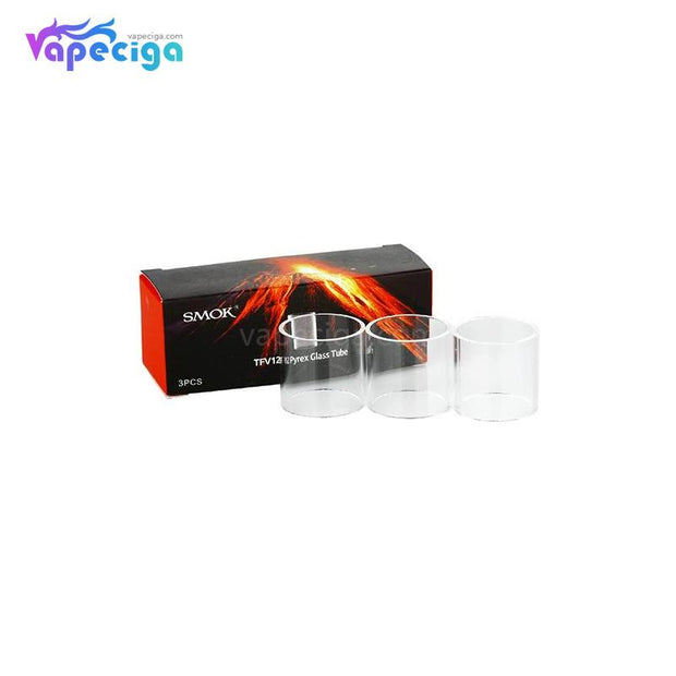 Smok TFV12 Replacement Pyrex Glass Tube 6ml 3PCs Clear