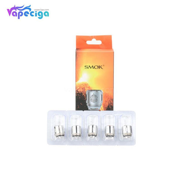 Smok TFV8 Baby T6 Replacement Coil Head 0.2ohm 5PCs Silver